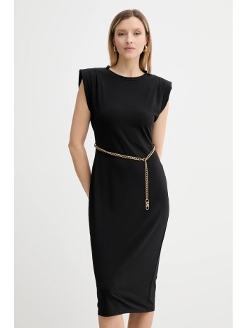 φόρεμα michael michael kors χρώμα μαύρο, mt5831sh6j 88%