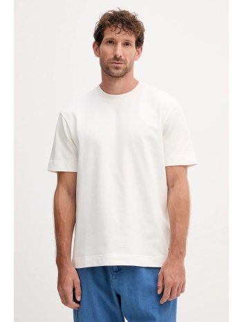 βαμβακερό μπλουζάκι joop! ανδρικό, χρώμα μπεζ, 30042457