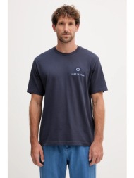 βαμβακερό μπλουζάκι frescobol carioca ανδρικό, χρώμα: μπλε, 2578.841 100% οργανικό βαμβάκι