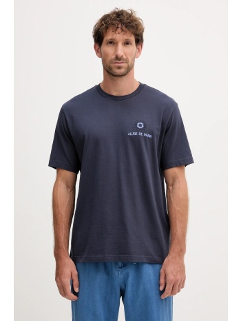 βαμβακερό μπλουζάκι frescobol carioca ανδρικό, χρώμα μπλε