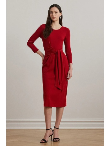 φόρεμα lauren ralph lauren χρώμα κόκκινο, 200973598 58%