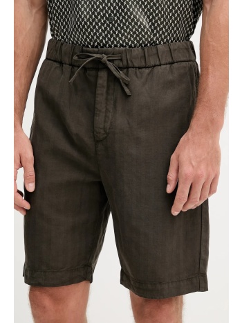 λινό σορτς frescobol carioca χρώμα πράσινο, 2603.840 59%