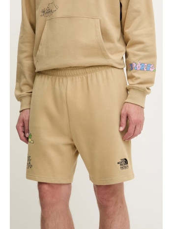 βαμβακερό σορτσάκι the north face mountain cleanup χρώμα