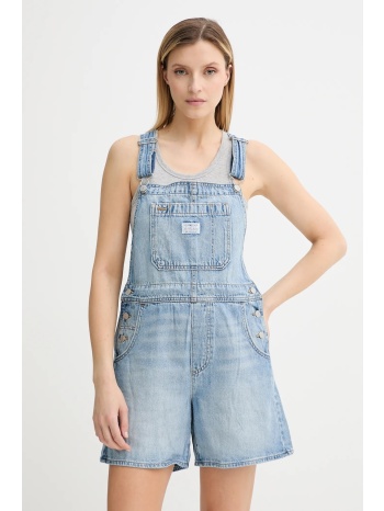 τζιν σαλοπέτα levi`s utility shortall 001uy 100% βαμβάκι