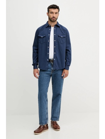 τζιν πουκάμισο tommy hilfiger ανδρικό, χρώμα μπλε