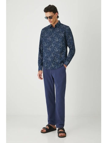 βαμβακερό πουκάμισο medicine ανδρικό, χρώμα ναυτικό μπλε