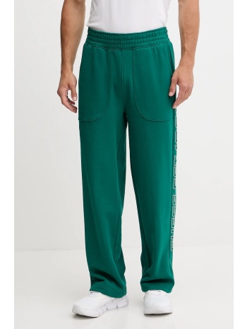 βαμβακερό παντελόνι guess mentore χρώμα πράσινο, z5yb00