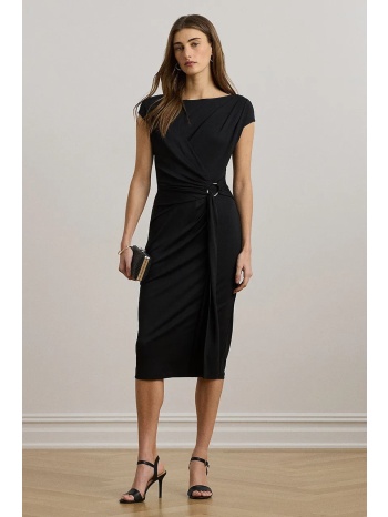 φόρεμα lauren ralph lauren χρώμα μαύρο, 200973601 94%
