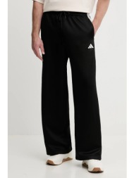 παντελόνι φόρμας adidas stadium ανδρικό, χρώμα: μαύρο, jl6995 67% πολυεστέρας, 33% βαμβάκι