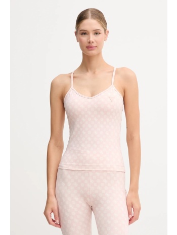 top guess peony χρώμα ροζ, v5yp11 mc03w υλικό 1 77%