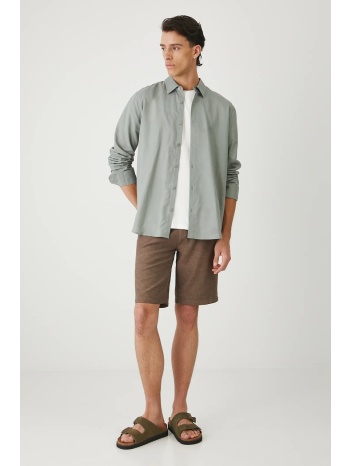 medicine ανδρικό, χρώμα πράσινο 55% λινό, 45% βαμβάκι