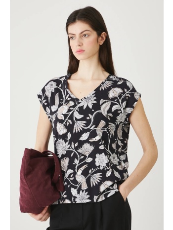 βαμβακερό μπλουζάκι medicine χρώμα μαύρο 100% βαμβάκι