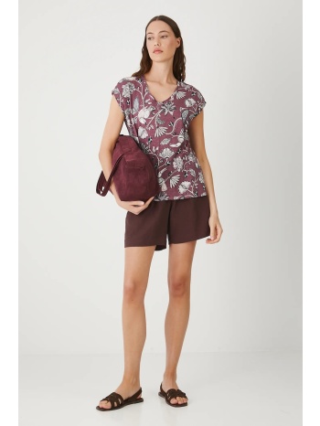 βαμβακερό μπλουζάκι medicine χρώμα μπορντό 100% βαμβάκι