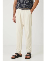 παντελόνι με λινό μείγμα ...