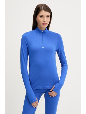 μακρυμάνικο pangaia plant-stretch zipped long sleeve top