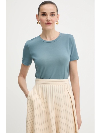 μπλουζάκι mm mulino χρώμα τιρκουάζ, 2526976017600 95%