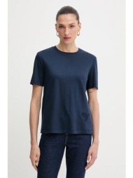 μπλουζάκι mm comodo χρώμα: ναυτικό μπλε, 2526946027600 51% modal, 49% βαμβάκι