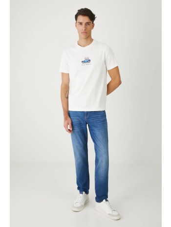 τζιν παντελόνι medicine χρώμα μπλε κύριο υλικό 82%