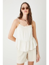 μπλουζάκι medicine χρώμα: μπεζ 50% βισκόζη, 25% βαμβάκι, 25% λινό

 πλύση σε μέγιστο 30°c. ήπιο πρόγ