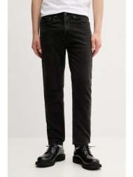 τζιν παντελόνι levi`s χρώμα: μαύρο, a7222 99% βαμβάκι, 1% ελαστάν
