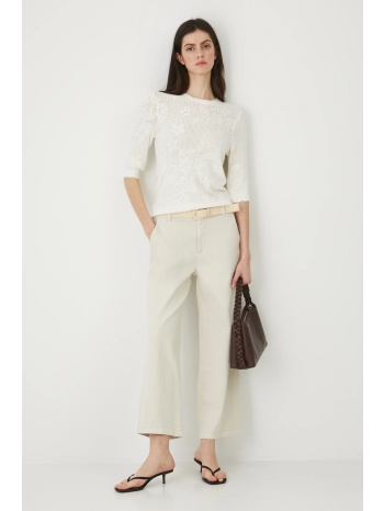 τζιν παντελόνι medicine χρώμα μπεζ κύριο υλικό 98%