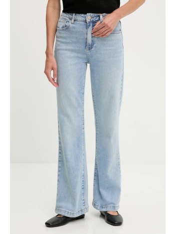 τζιν παντελόνι answear.lab χρώμα μπλε 93% βαμβάκι, 6%