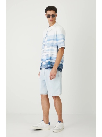 πουκάμισο medicine χρώμα πολύχρωμο 51% βαμβάκι, 49%