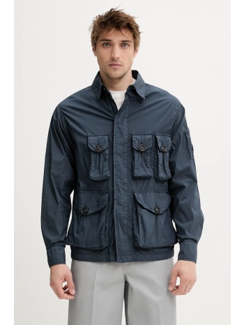 μπουφάν c.p. company χρώμα ναυτικό μπλε, 18cmos018a006439g