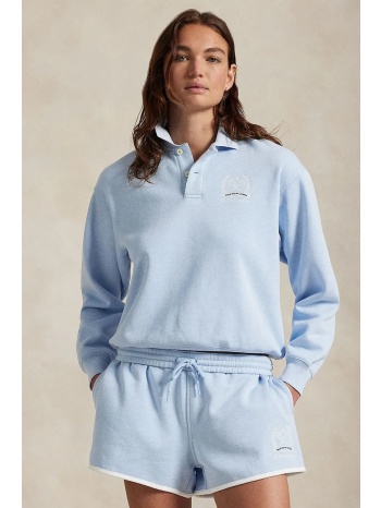 μπλούζα polo ralph lauren wimbledon collection χρώμα μπλε