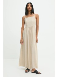 φόρεμα με λινό ...