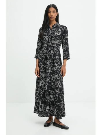 φόρεμα answear.lab χρώμα μαύρο 100% βισκόζη