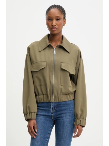 μπουφάν answear.lab χρώμα πράσινο 100% πολυεστέρας