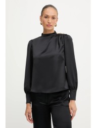 μπλουζάκι fracomina χρώμα: μαύρο, fr25wt1020w41101 100% πολυεστέρας