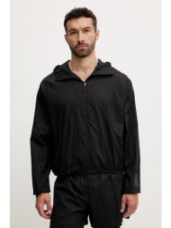 σακάκι προπόνησης puma puma x heliot emil χρώμα: μαύρο, 629489 100% νάιλον