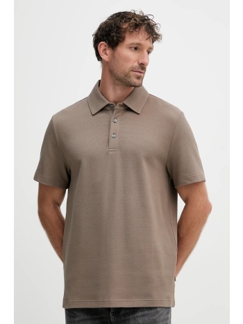 πόλο michael kors χρώμα καφέ, ct552lfhsa κύριο υλικό 96%