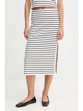 φούστα dkny χρώμα άσπρο, dj5r0729 99% νάιλον, 1% ελαστάν