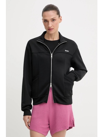 μπλούζα boss χρώμα μαύρο, 50544177 κύριο υλικό 50%