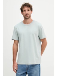 μπλουζάκι calvin klein jeans χρώμα: γκρι, lv04rb007g 70% βαμβάκι, 30% κάνναβις