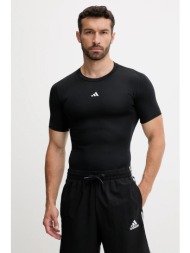 μπλουζάκι προπόνησης adidas performance techfit χρώμα: μαύρο, jp4674 υλικό 1: 83% πολυεστέρας, 17% ε