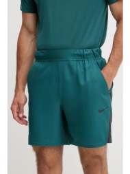 σορτς nike philadelphia eagles χρώμα: πράσινο, 01na-503m-86-v75 100% πολυεστέρας