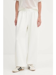 παντελόνι φόρμας adidas all szn χρώμα: μπεζ, jv9896 51% πολυεστέρας, 25% modal, 15% βαμβάκι, 9% ελασ