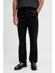 παντελόνι michael kors χρώμα: μαύρο, ct53054hvs κύριο υλικό: 65% πολυεστέρας, 33% βαμβάκι, 2% ελαστά