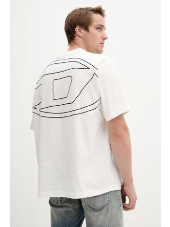 βαμβακερό μπλουζάκι diesel t-boggy-megoval-d ανδρικό