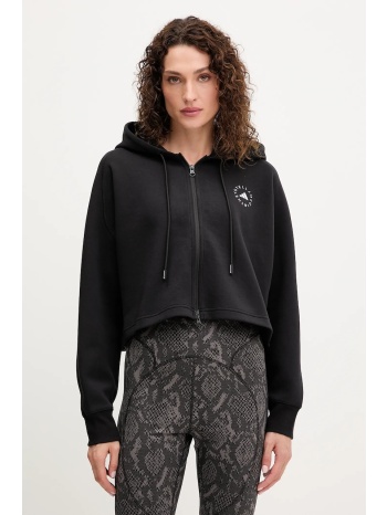 μπλούζα adidas by stella mccartney χρώμα μαύρο, με