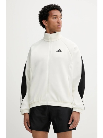 μπλούζα adidas stadium χρώμα μπεζ, jx5618 67% πολυεστέρας