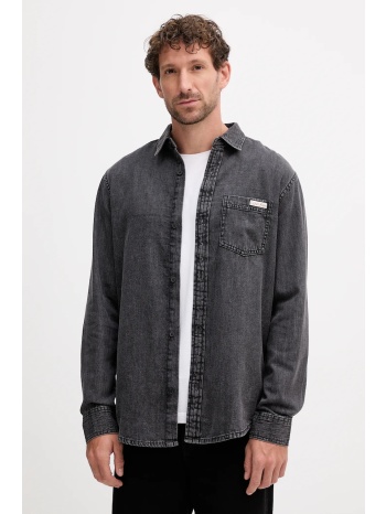 βαμβακερό πουκάμισο calvin klein jeans ανδρικό, χρώμα