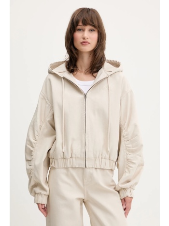 βαμβακερό μπουφάν rotate χρώμα μπεζ, 1142831763 100%