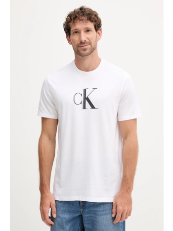 βαμβακερό μπλουζάκι calvin klein jeans ανδρικά, χρώμα