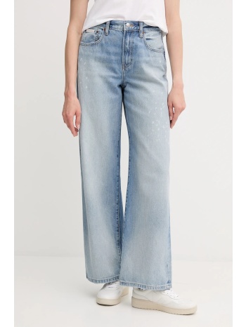 τζιν παντελόνι calvin klein jeans χρώμα μπλε, lv047c702g