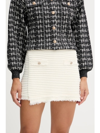 σορτς guess malina χρώμα μπεζ, w5yd1r z0201 60% βαμβάκι